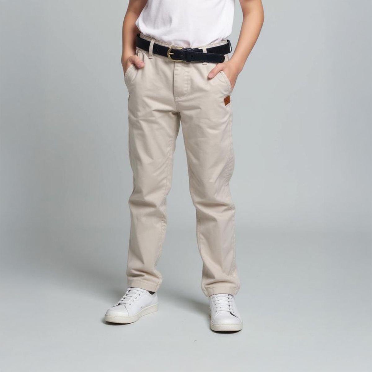 CONIGLIO - Pantalón Con Cinturon Niño Coniglio