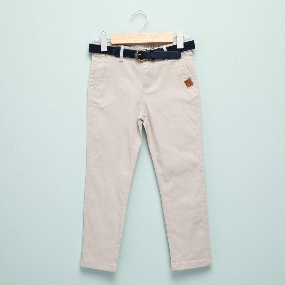 CONIGLIO - Pantalón Con Cinturon Niño Coniglio