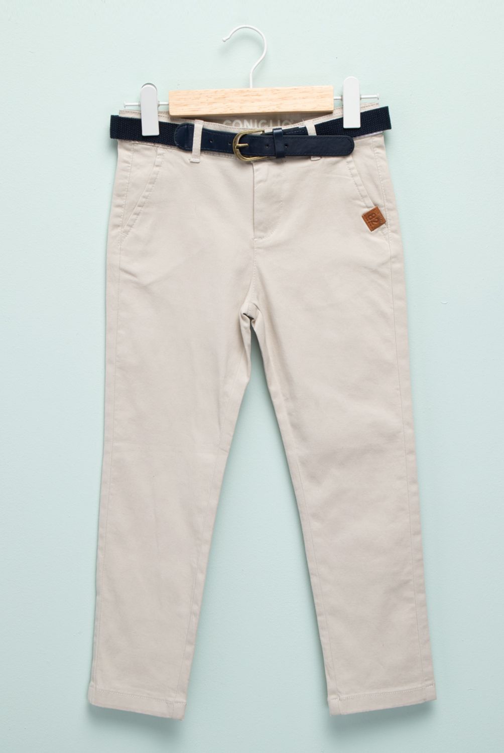 CONIGLIO - Pantalón Con Cinturon Niño Coniglio