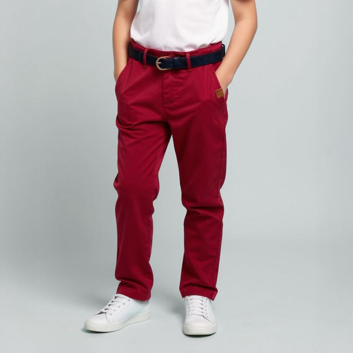 CONIGLIO - Pantalón Con Cinturon Niño Coniglio