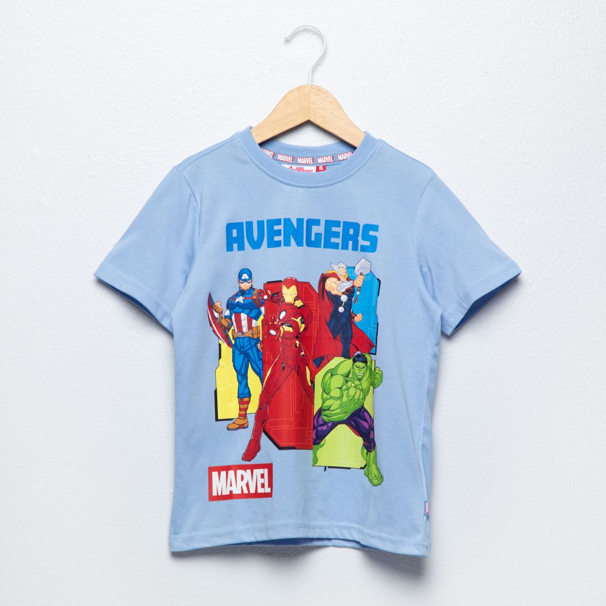 AVENGERS - Polera Algodón Niño Avengers