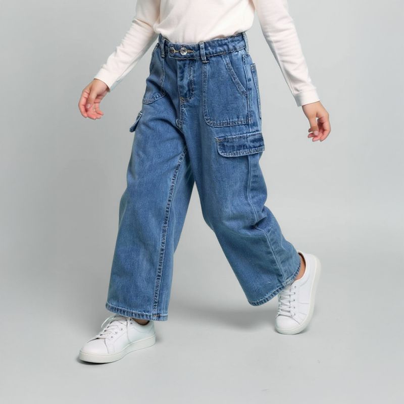 YAMP - Jeans Niña Algodón Yamp