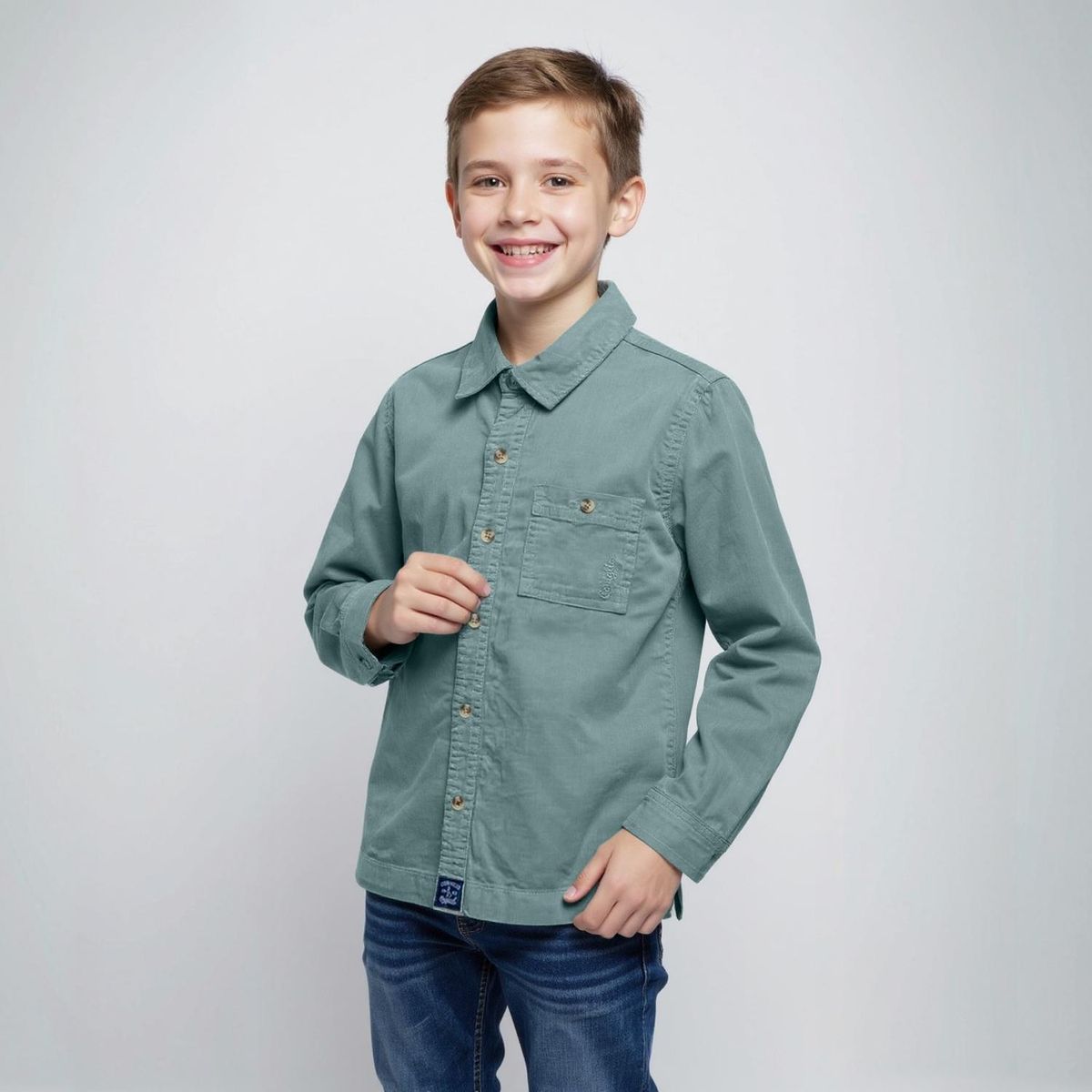 CONIGLIO - Camisa Cotelé Niño Coniglio