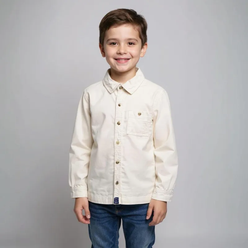 CONIGLIO - Camisa Cotelé Niño Coniglio