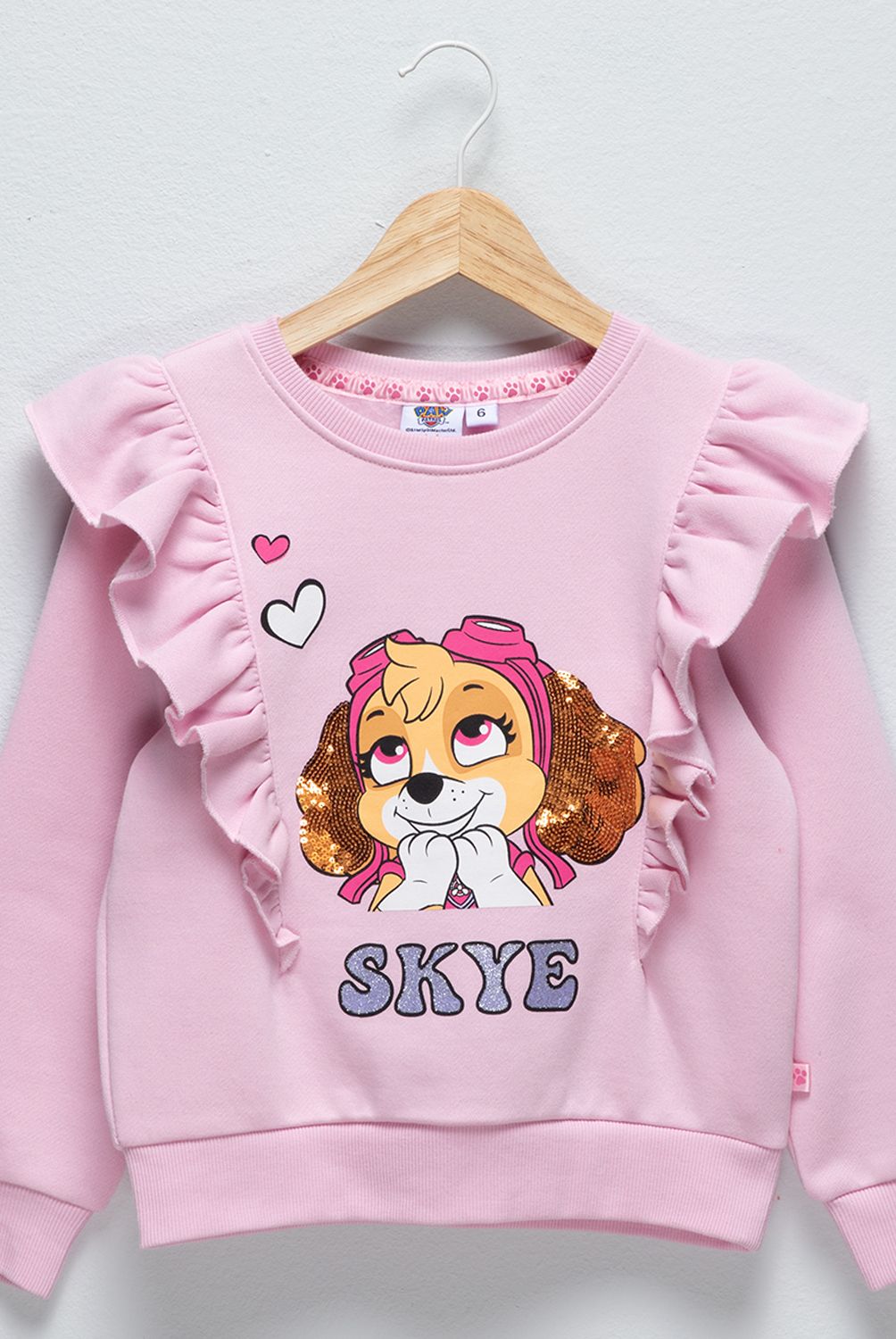 PAW PATROL - Polerón Algodón Niña Paw Patrol