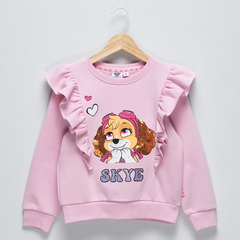 PAW PATROL - Polerón Algodón Niña Paw Patrol