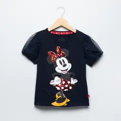 MINNIE - Polera Niña Algodón