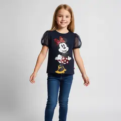MINNIE - Polera Niña Algodón