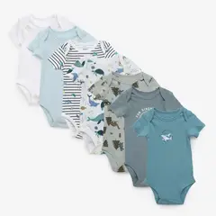 YAMP - Pack De 7 Bodys Algodón Bebé Niño