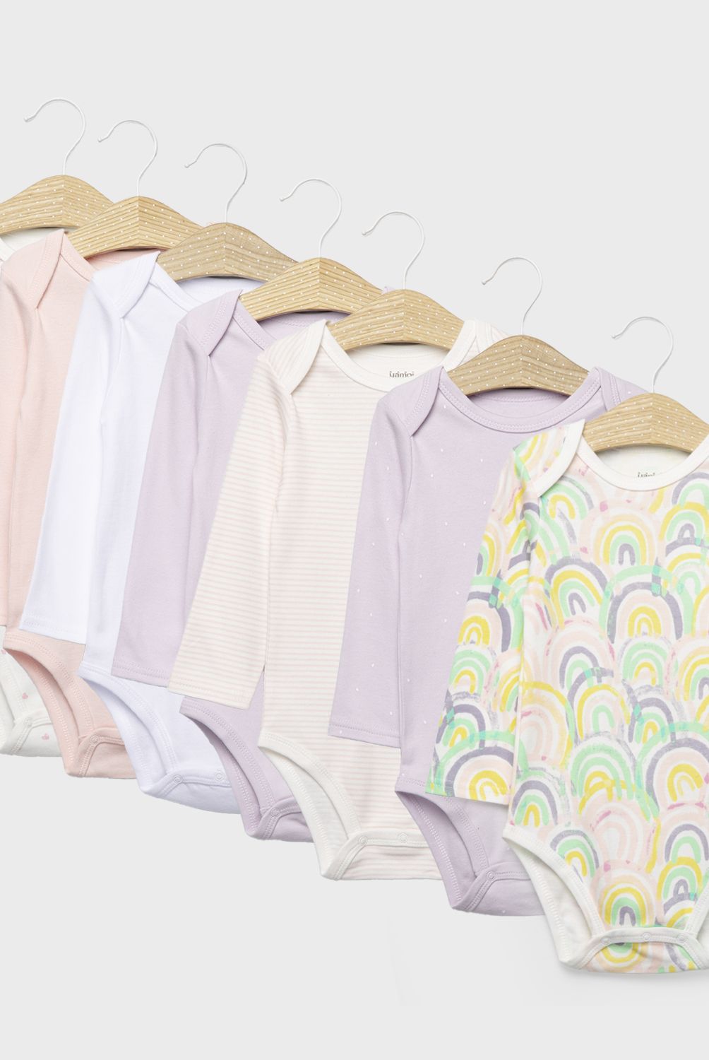 YAMP - Pack 7 Bodys Bebé Niña Yamp