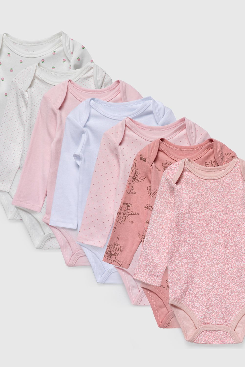 YAMP - Pack 7 Bodys Bebé Niña Yamp