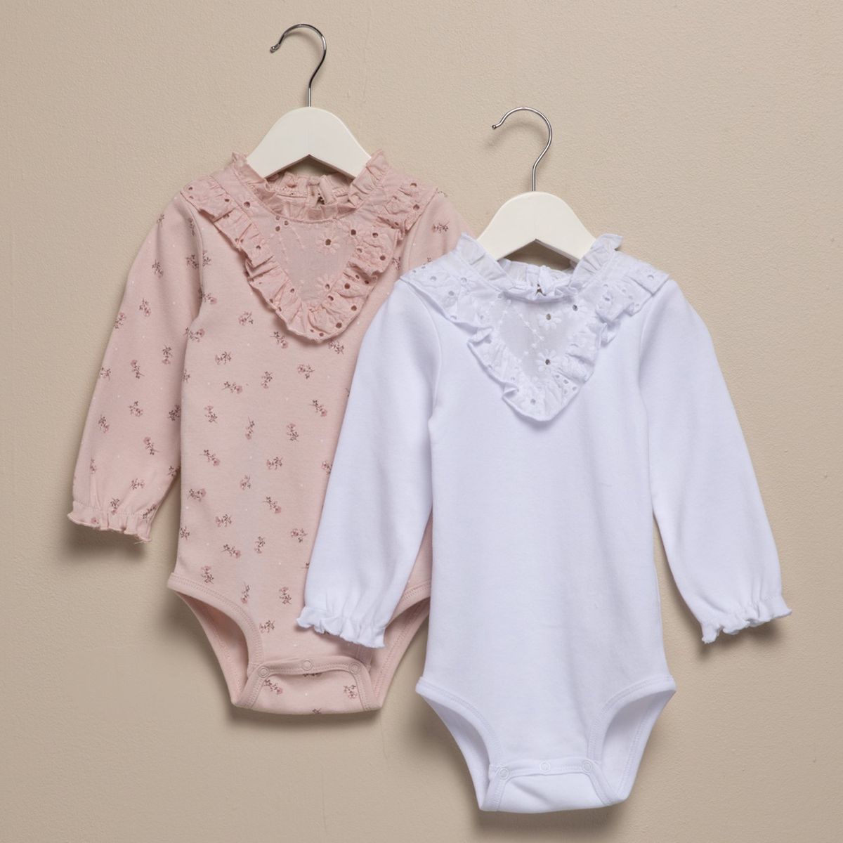 YAMP - Pack De 2 Bodys Algodón Bebé Niña Algodón Yamp