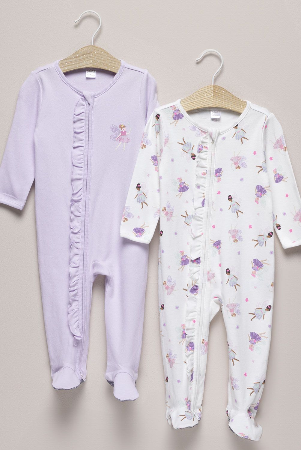 YAMP - Pack 2 Pijamas Algodón Bebe Niña