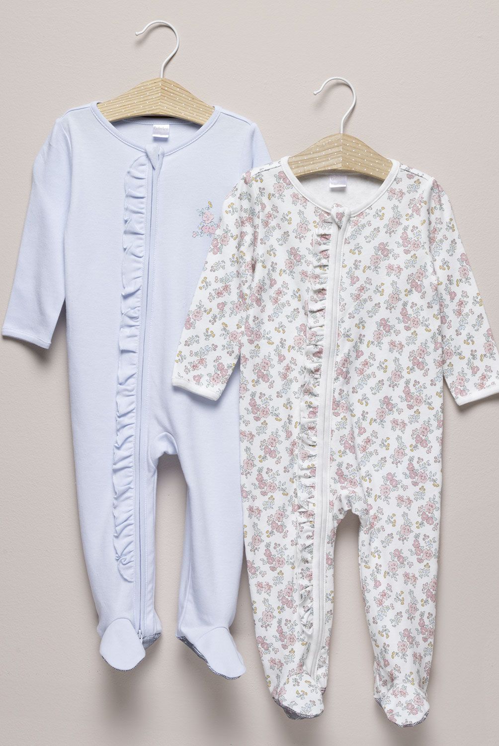 YAMP - Pack 2 Pijamas Algodón Bebe Niña