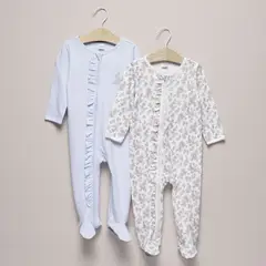 YAMP - Pack 2 Pijamas Algodón Bebe Niña