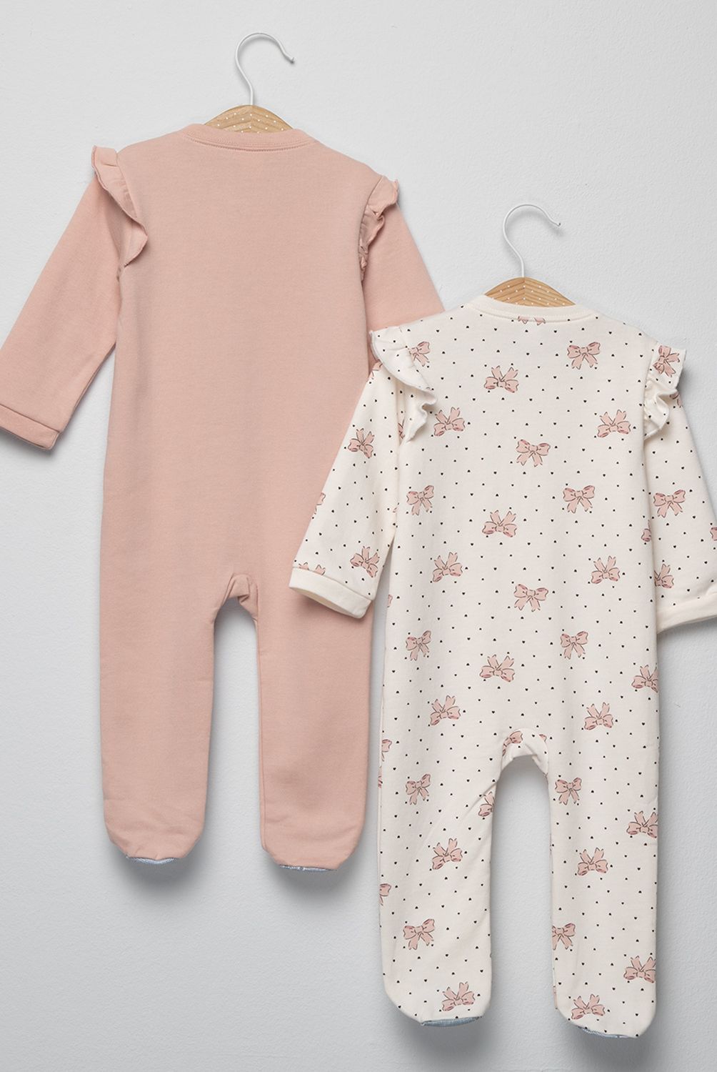 YAMP - Pack 2 Pijamas Franela Bebé Niña