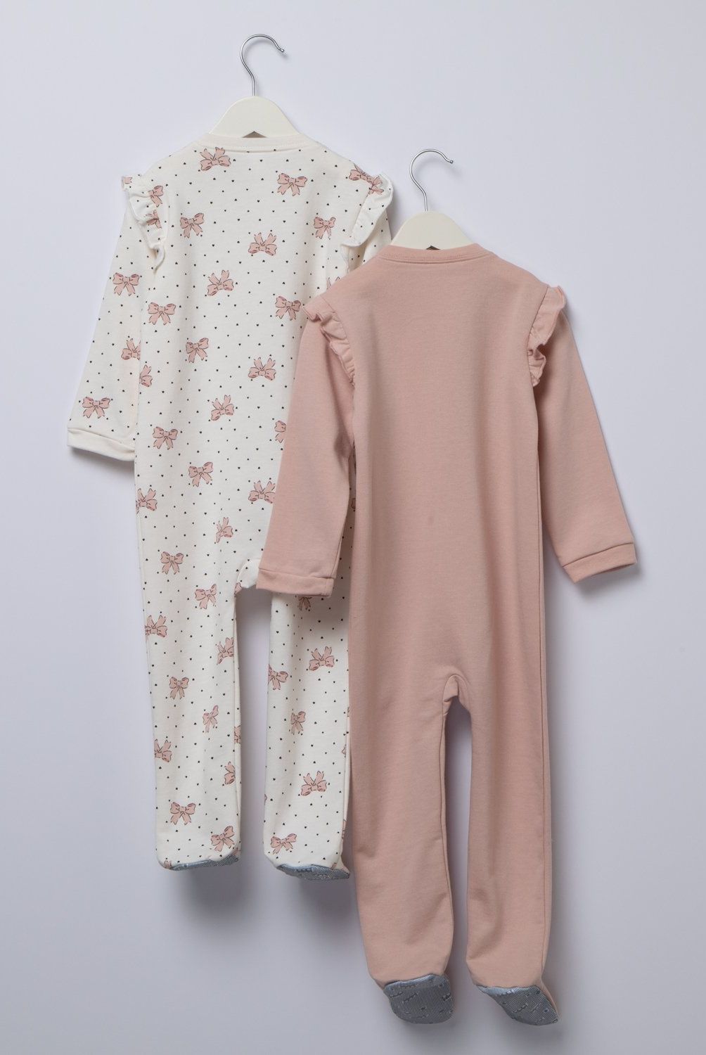 YAMP - Pack 2 Pijamas Franela Bebé Niña
