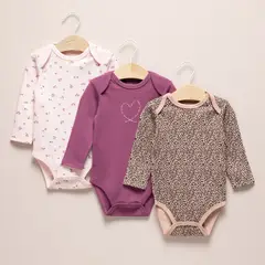 YAMP - Pack 3 Body Bebé Niña