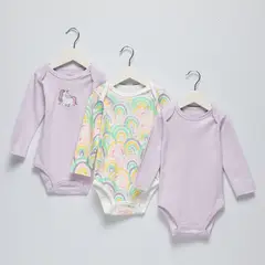 YAMP - Pack 3 Body Bebé Niña