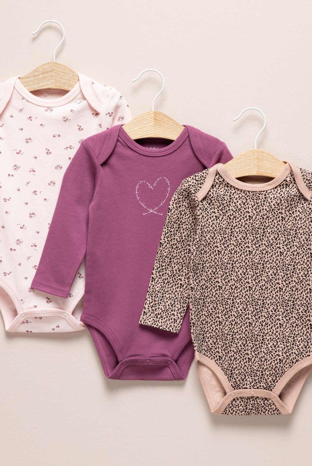 YAMP - Pack 3 Body Bebé Niña Yamp