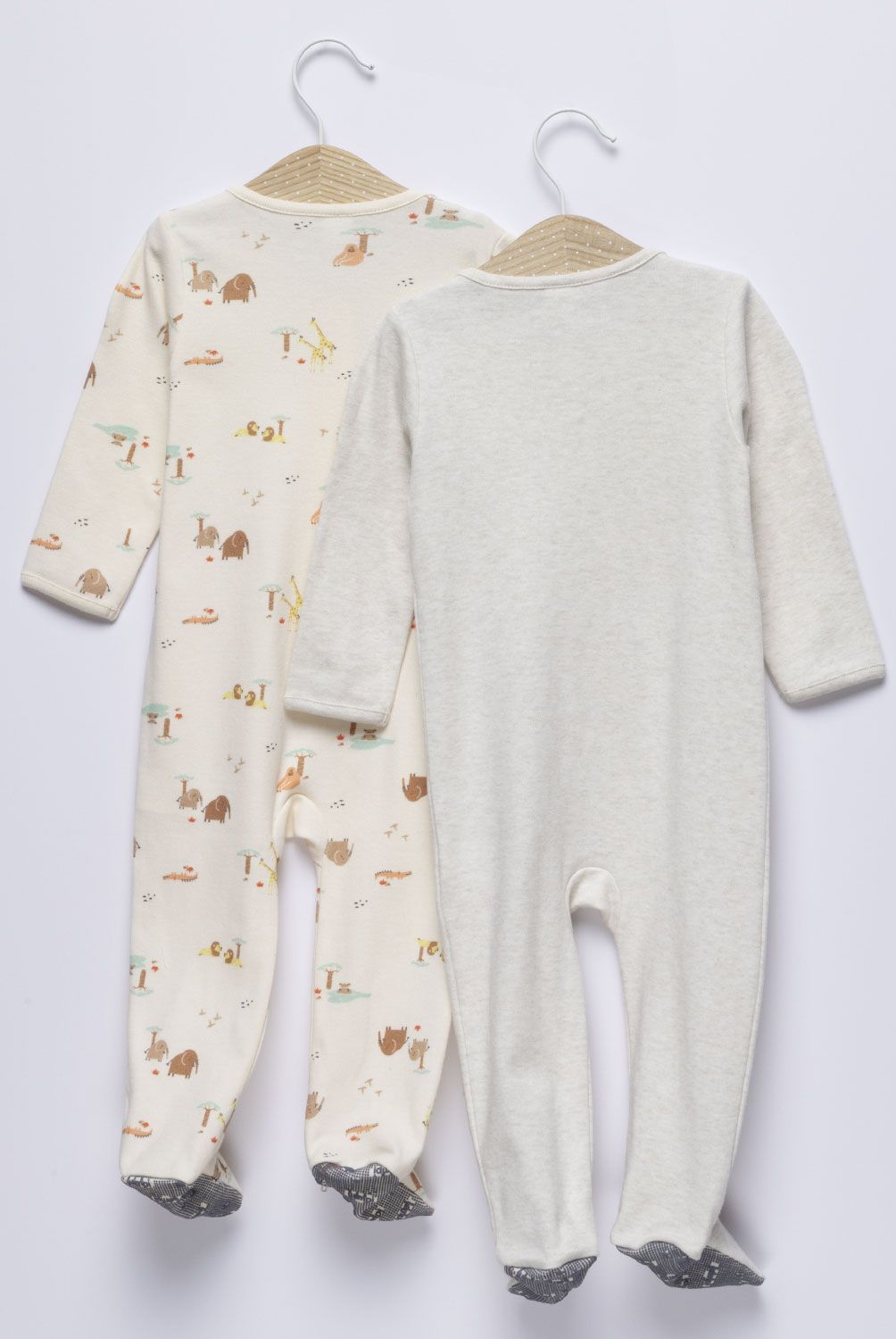 YAMP - Pack 2 Pijamas Franela Bebé Niña