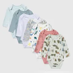 YAMP - Pack 7 Bodys Bodys Bebé Niño