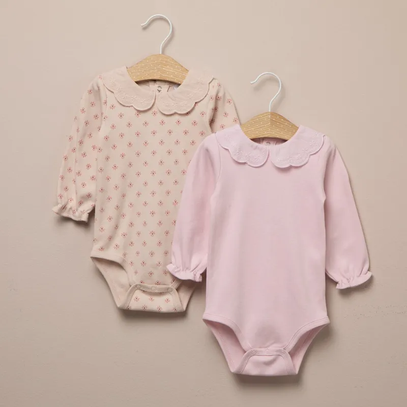 YAMP - Pack 2 Bodys Bebé Niña Algodón Yamp