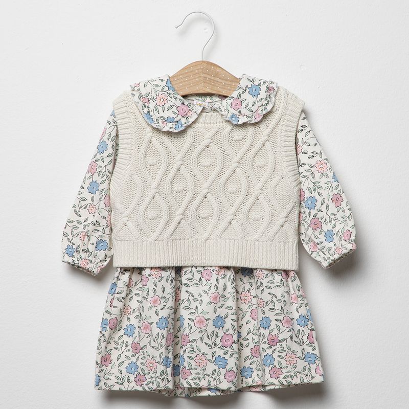 YAMP - Conjunto Bebé Niña Algodón Yamp