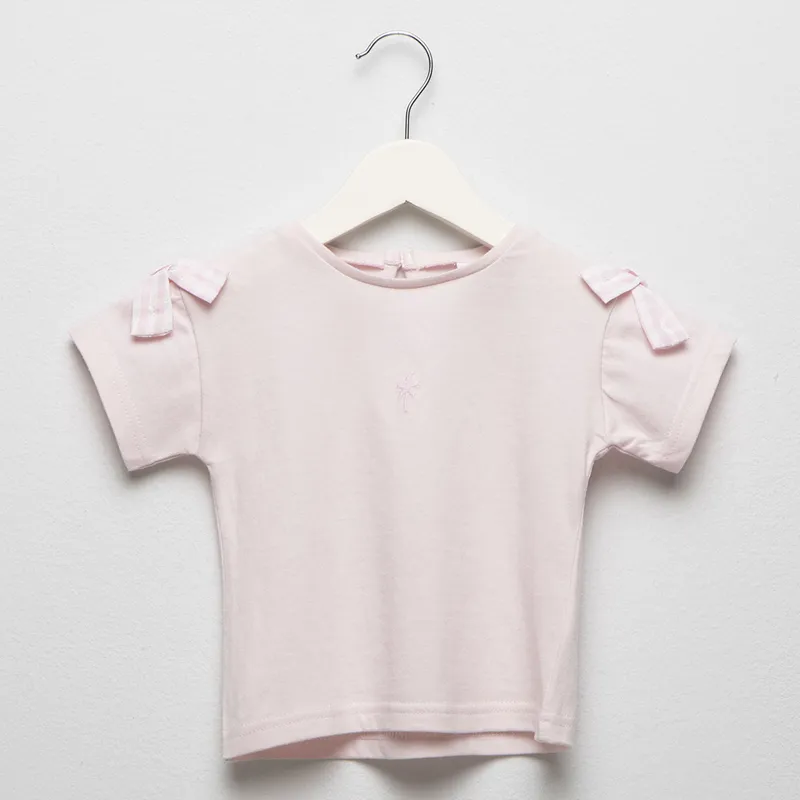 YAMP - Polera Manga Corta Bebé Niña Algodón Yamp