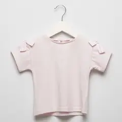 YAMP - Polera Manga Corta Bebé Niña Algodón