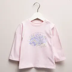 YAMP - Polera Manga Larga Bebé Niña Algodón