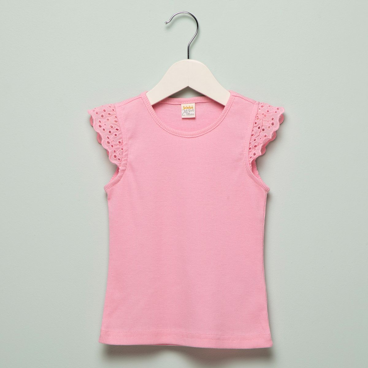 YAMP - Polera Manga Corta Bebé Niña Algodón Yamp