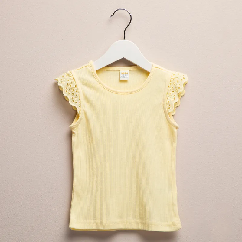 YAMP - Polera Manga Corta Bebé Niña Algodón Yamp