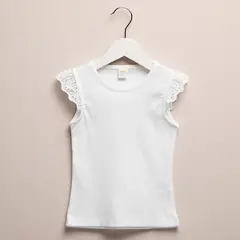 YAMP - Polera Manga Corta Bebé Niña Algodón