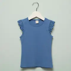 YAMP - Polera Manga Corta Bebé Niña Algodón