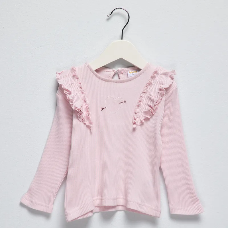 YAMP - Polera Manga Larga Bebé Niña Algodón Yamp