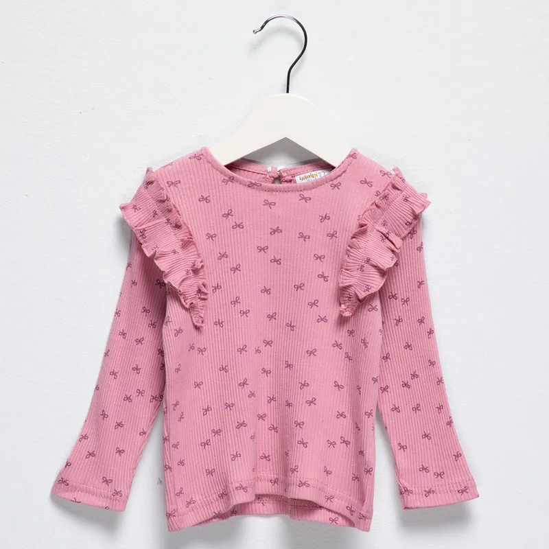 YAMP - Polera Manga Larga Bebé Niña Algodón Yamp