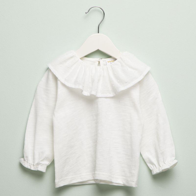 YAMP - Polera Manga Larga Bebé Niña Algodón Yamp