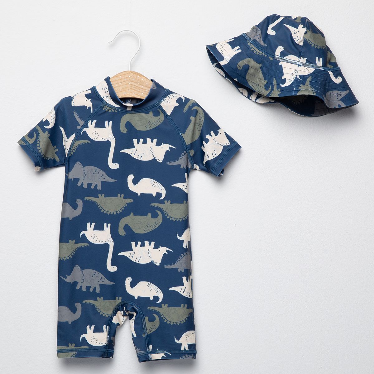 YAMP - Conjunto Traje De Baño + Gorro Bebe Niño Yamp