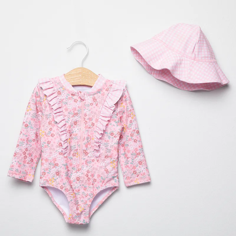 YAMP - Conjunto Traje De Baño + Gorro Bebe Niña Yamp