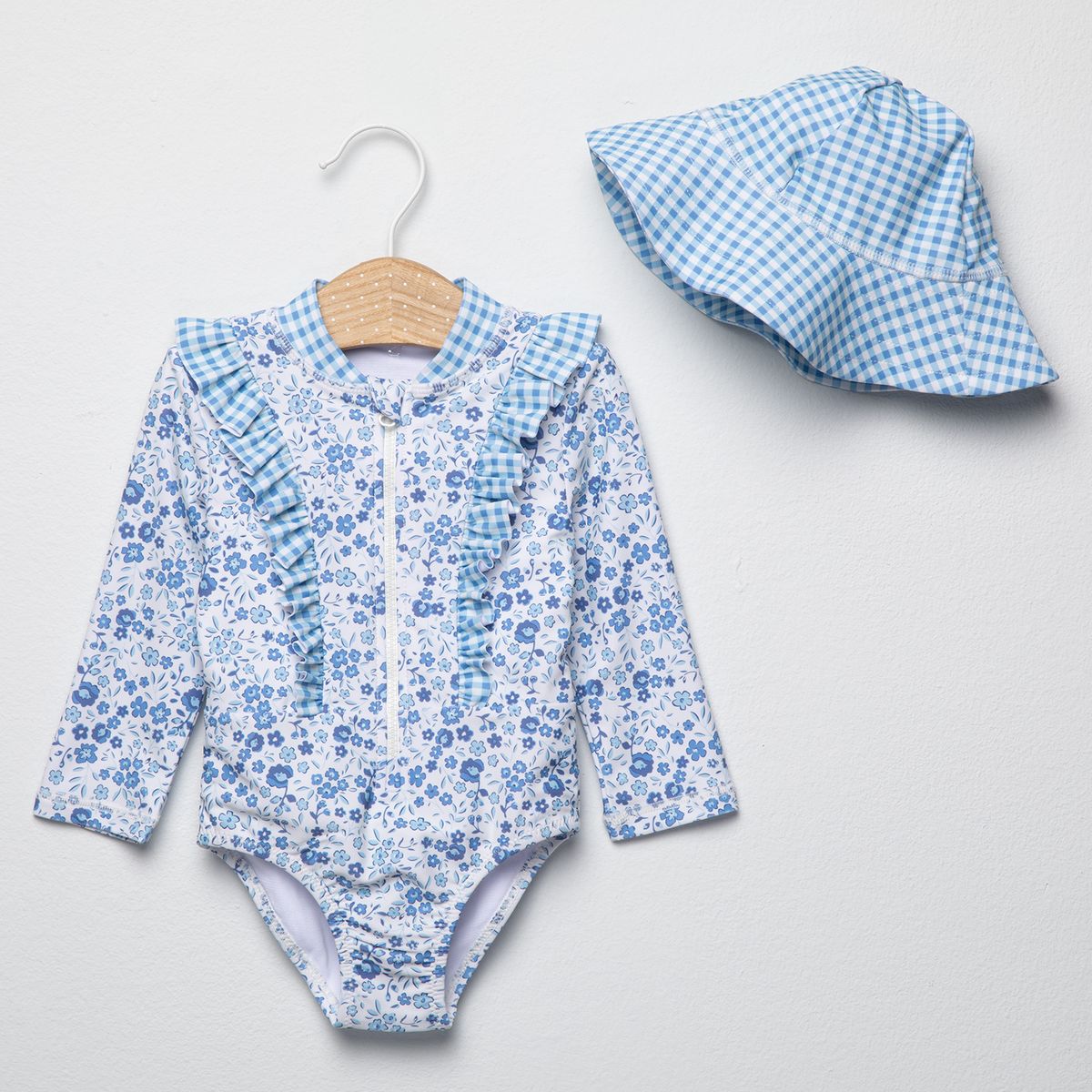 YAMP - Conjunto Traje De Baño + Gorro Bebe Niña Yamp