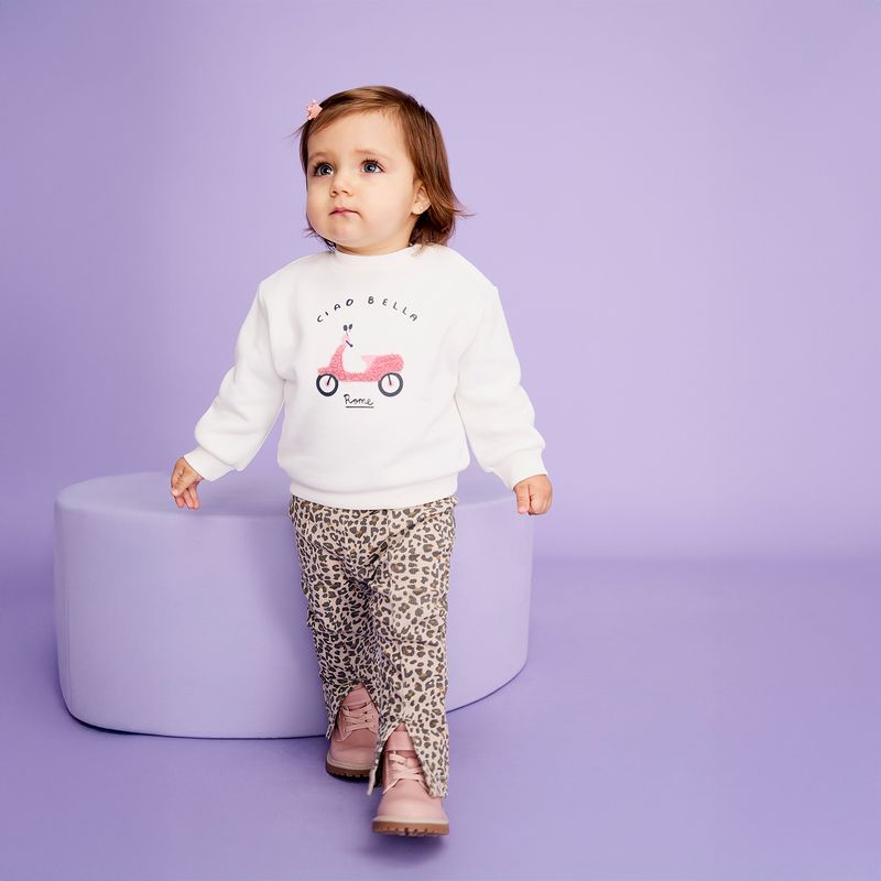 YAMP - Pantalón Algodón Bebé Niña Yamp