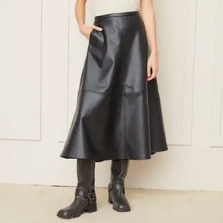 BASEMENT - Falda Midi Mujer