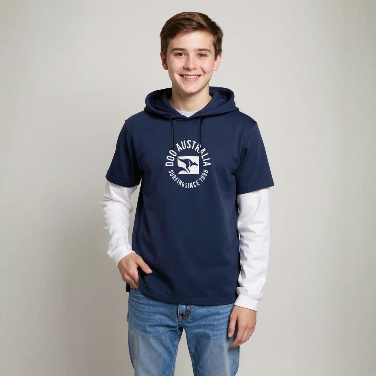 DOO AUSTRALIA - Polera Algodón Niño Doo Australia