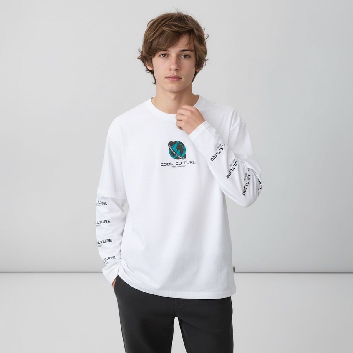 FEDERATION - Polera Algodón Niño Federation