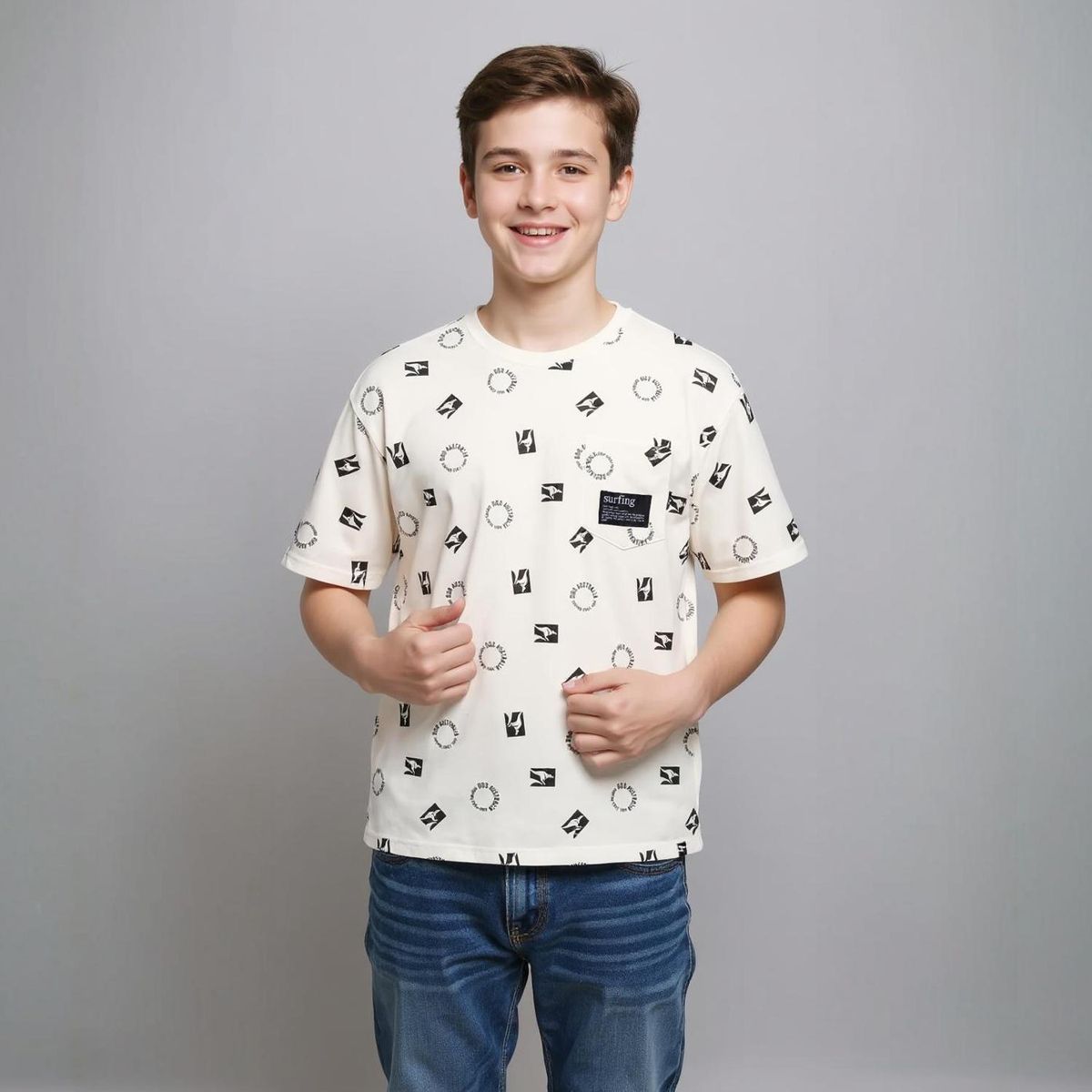 DOO AUSTRALIA - Polera Algodón Niño Doo Australia