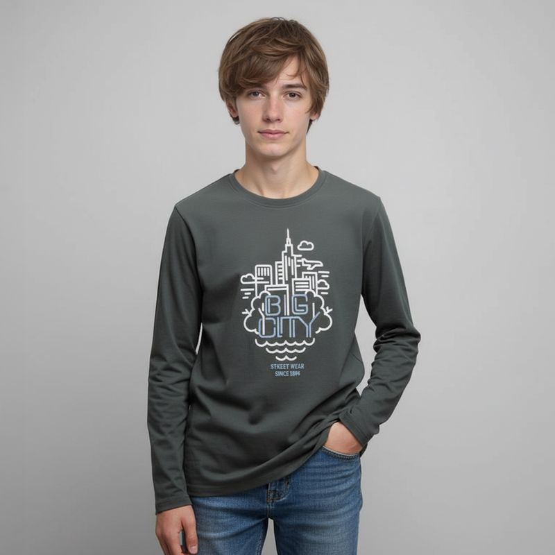 FEDERATION - Polera Algodón Niño Federation