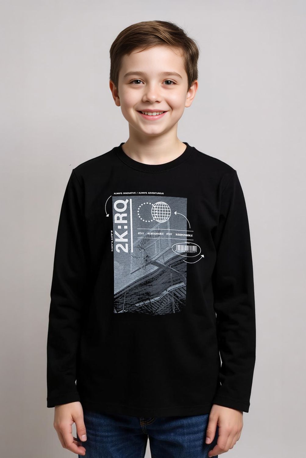 FEDERATION - Polera Algodón Niño Federation