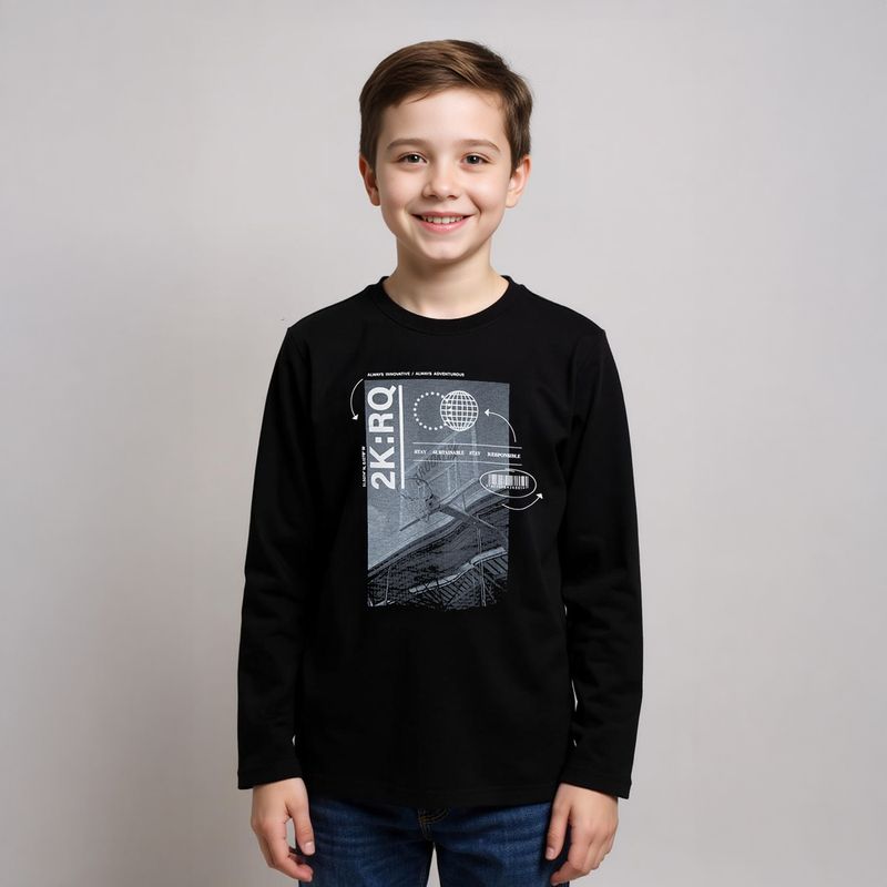 FEDERATION - Polera Algodón Niño Federation