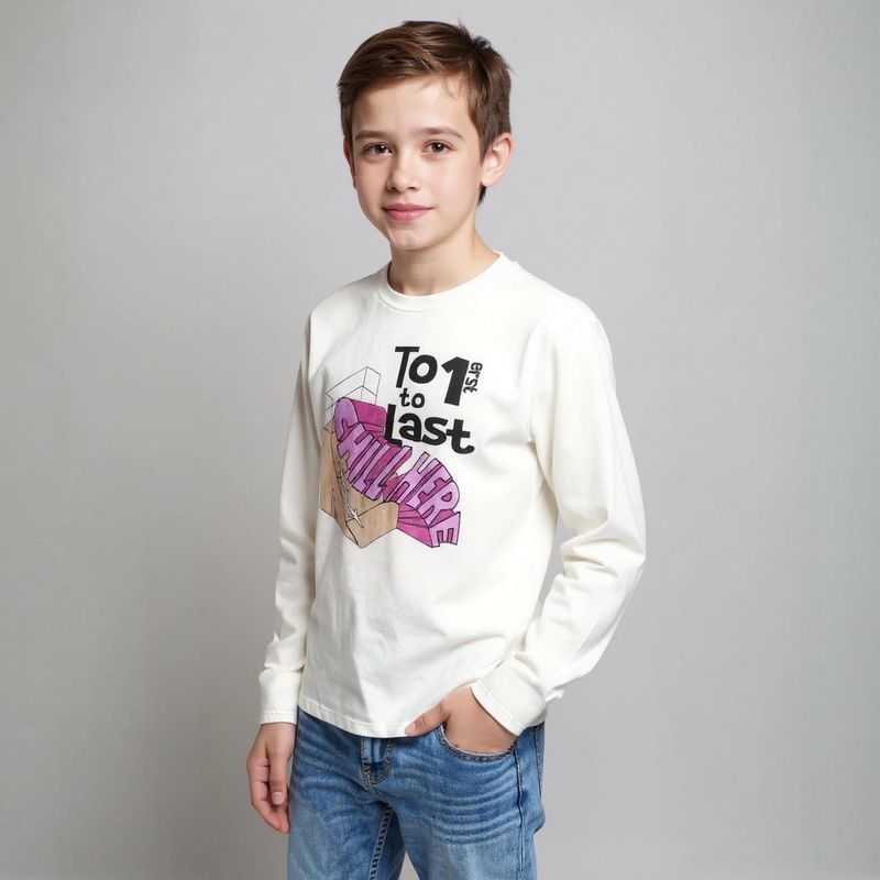 FEDERATION - Polera Algodón Niño Federation